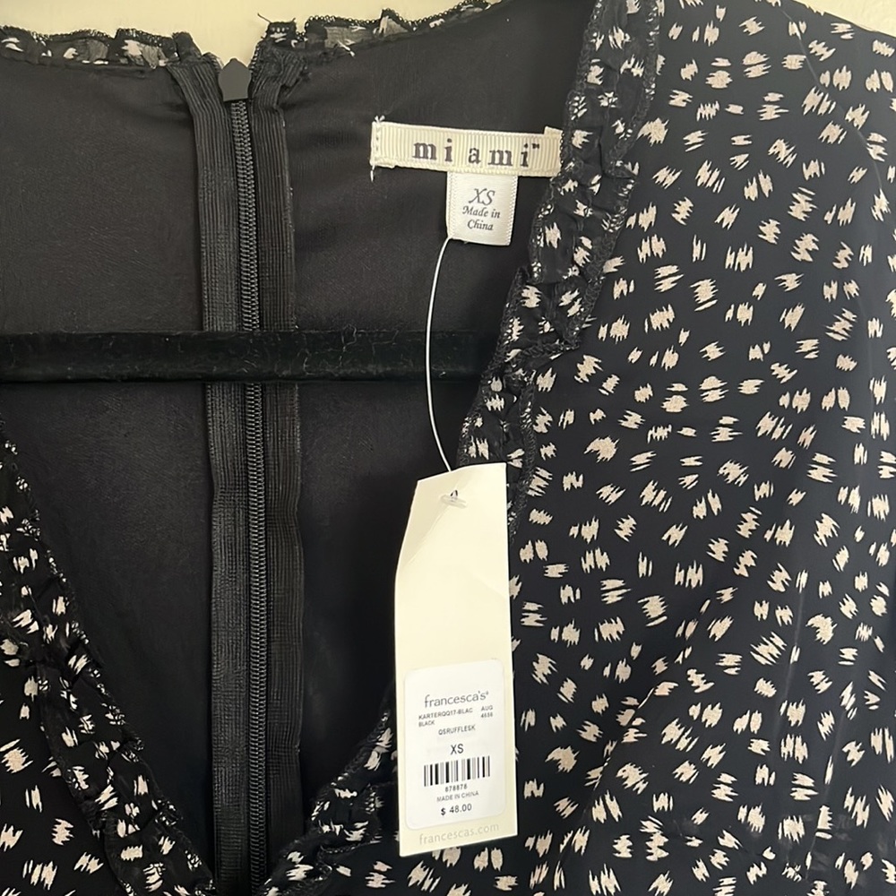 BNWT Karter Ruffle Mini Dress - Picture 4 of 5